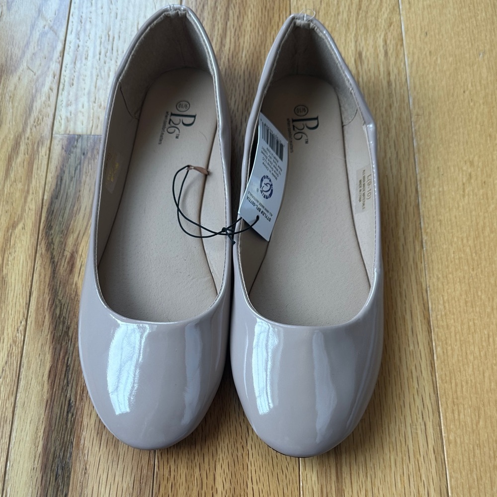 Women's Beige Ballet Flats